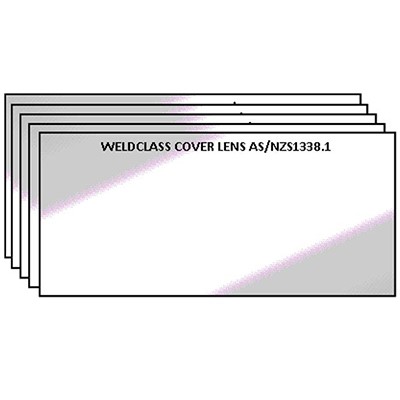 WELDCLASS LENS - CLEAR 108X51MM CR39 STYLE
